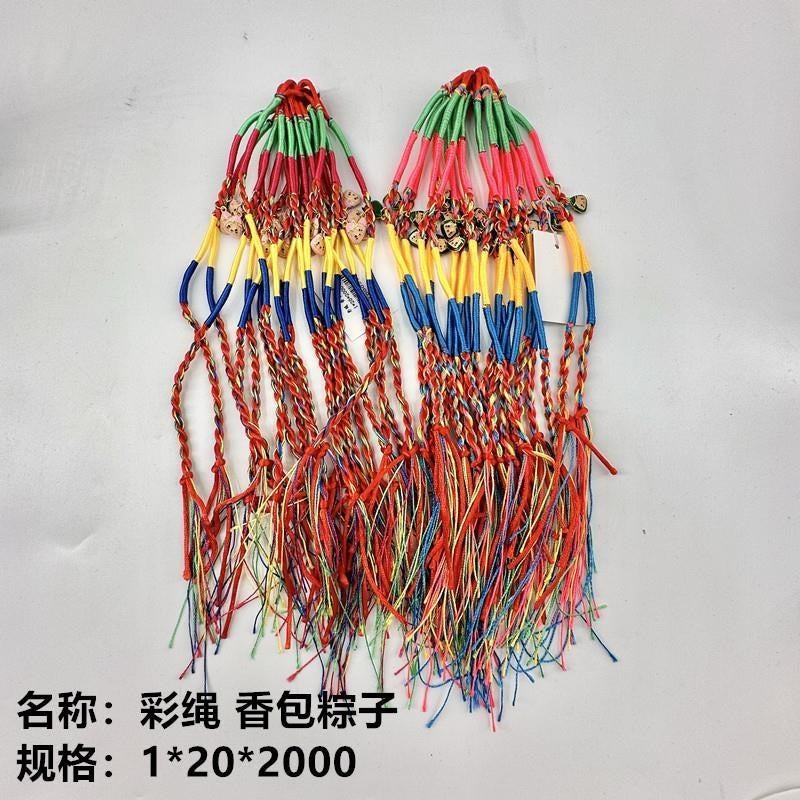 Colorful ropes, sachets and zongzi