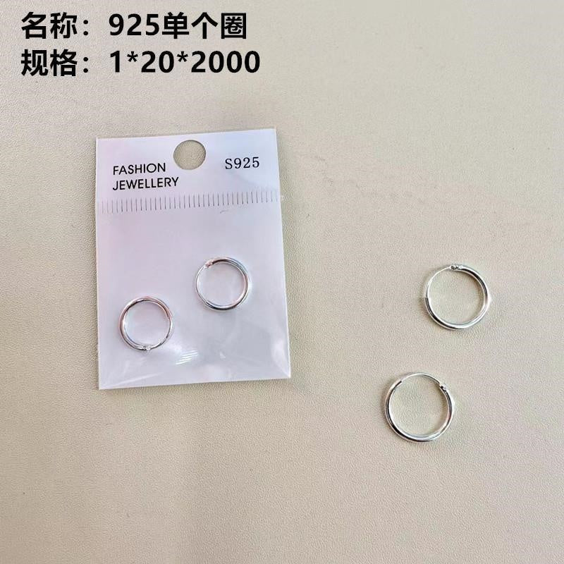 925 single circle