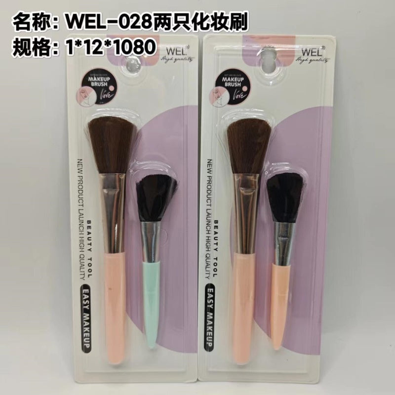 WEL-028 Two Makeup Brushes