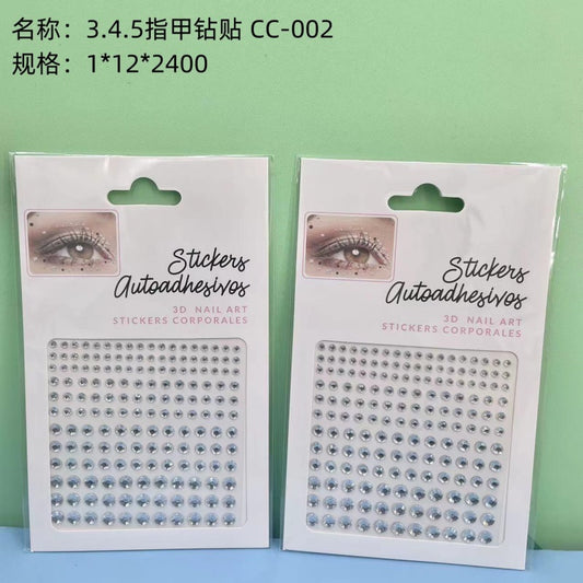3.4.5 Nail Drill Stickers CC-002