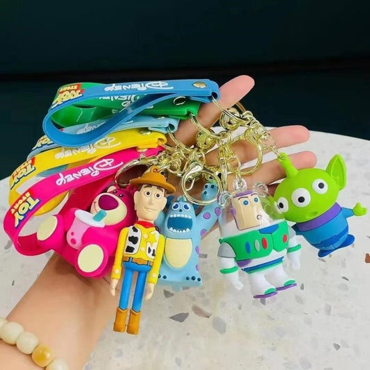 Hang up Toy Story plush dolls. New.