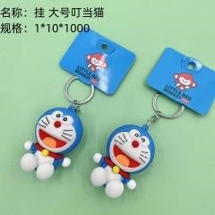 Hang up the big-sized Doraemon