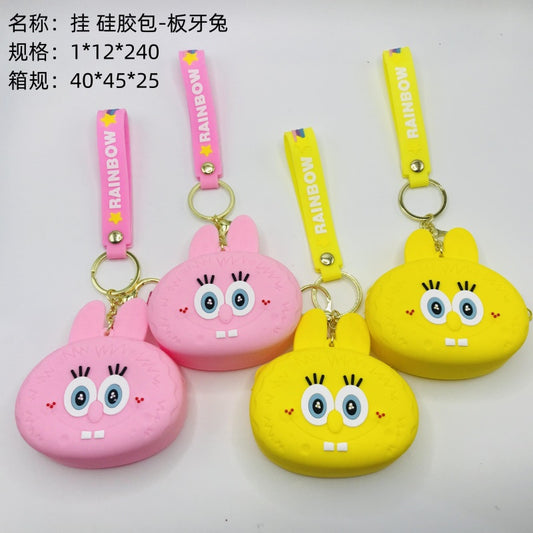 Hang Silicone Bag - Bunny with Front Teeth