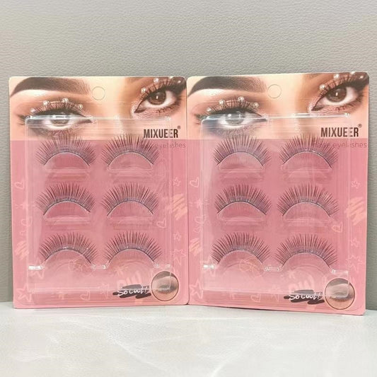 HO-204 Three pairs of false eyelashes