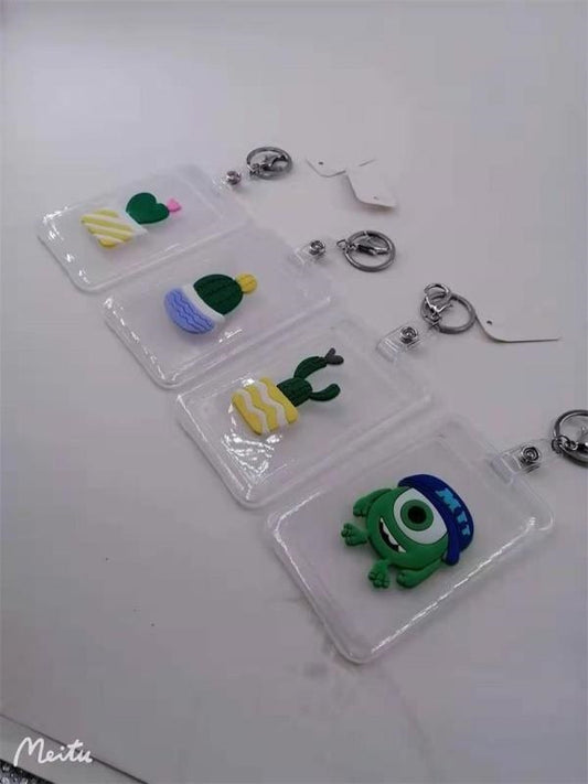 Keychain cartoon waterproof card - little goldfish