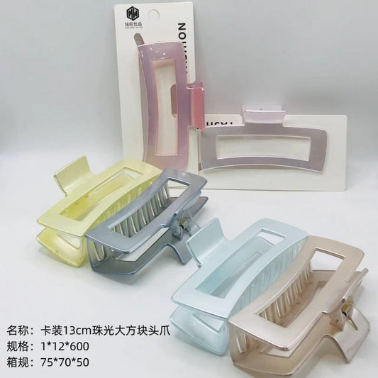 13cm Pearlescent Large Square Head Claw