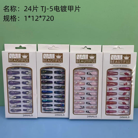 TJ-5 electroplated nail tips