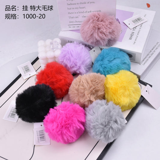 Hang extra-large fluffy ball