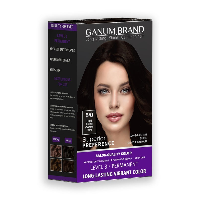 Hair Dye Cream - Color 5/0