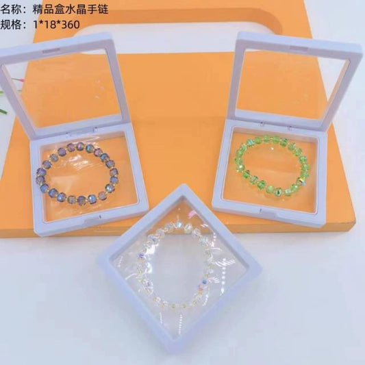 Exquisite box crystal bracelet