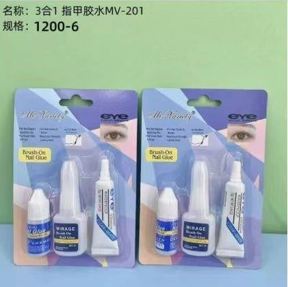 MV-201 Nail Glue 3-in-1+