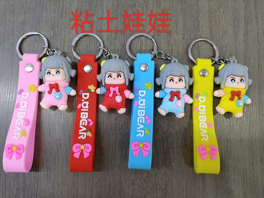 Hang clay dolls