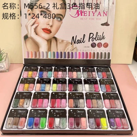 M556-2 Gift Box with 3-color Nail Polish