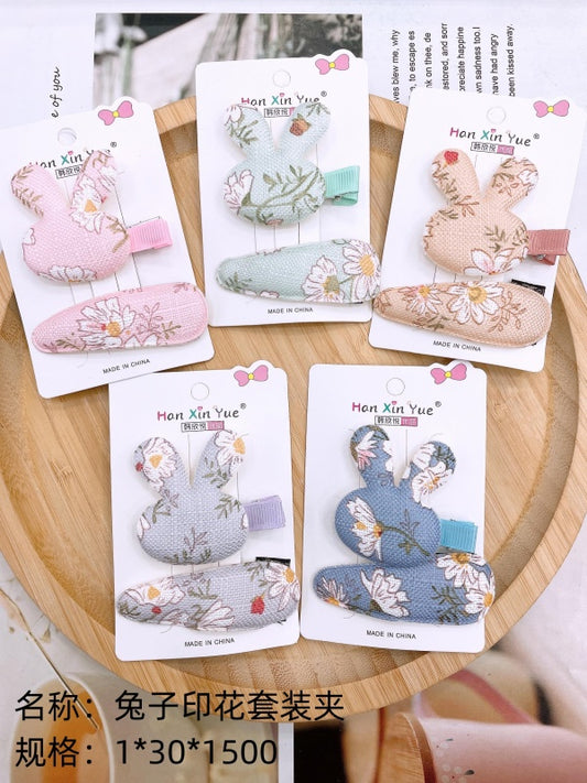 Rabbit print suit clip