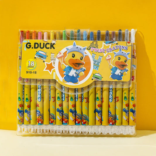 Yellow Duck 910-18 Color Rotating Crayon