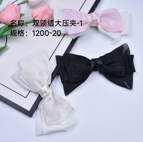 Double bow - large clip - 1