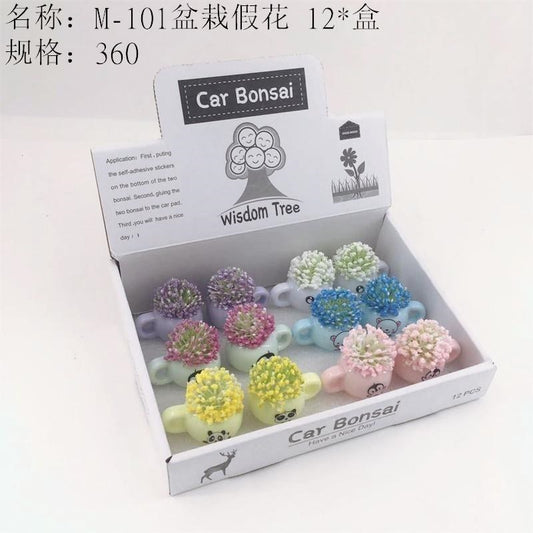 M-101 Potted Artificial Flowers