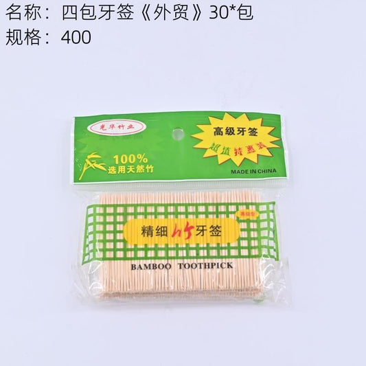Four packs of toothpicks 《Foreign Trade》