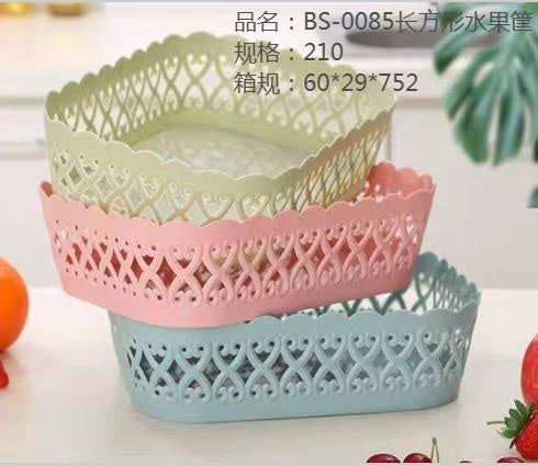 2085 rectangular fruit basket