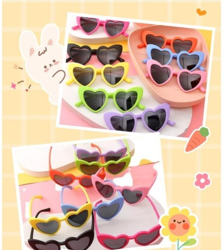 Heart - shaped sunglasses