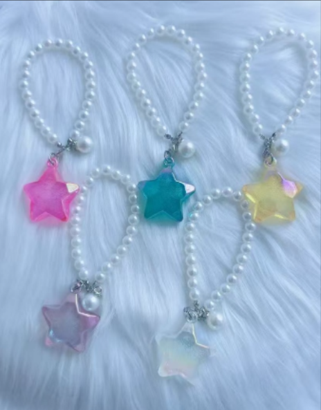 Hang Pearl Acrylic Five - point Star