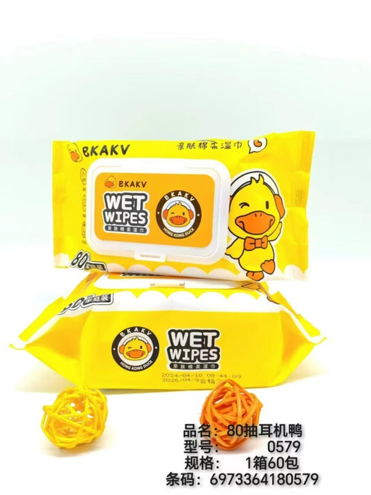 Headphone Duck 0579 Wet Wipes (80 Pieces)
