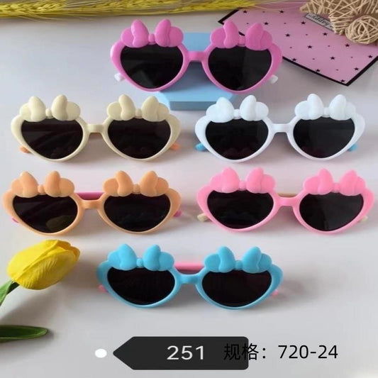 251 Love Heart Bow - tie Glasses