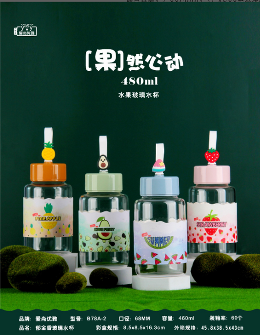 B78A-2 High Borosilicate Glass Cup 460ML