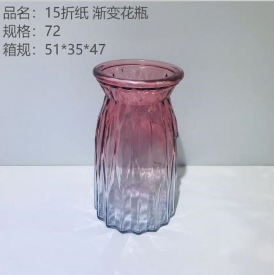 15 Origami Gradient Vase