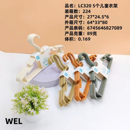 LC320 - 5 Children's Hangers