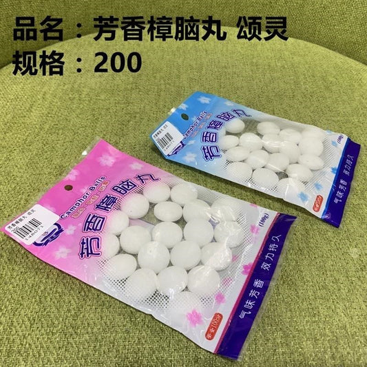 Fragrant camphor balls