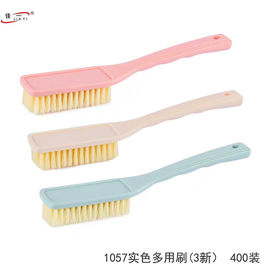 1057 solid color soft bristle shoe brush