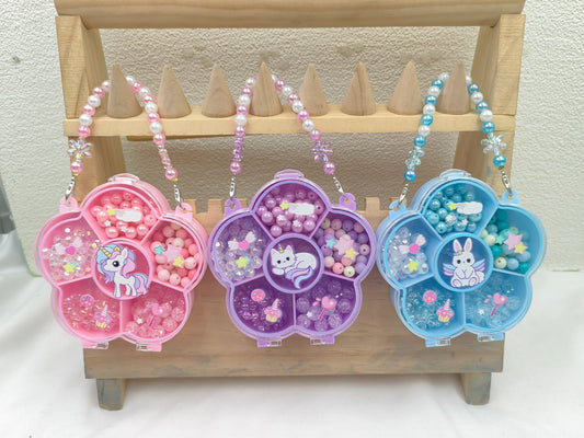 199 Short Chain Unicorn Flower Box Ballpoint DIY