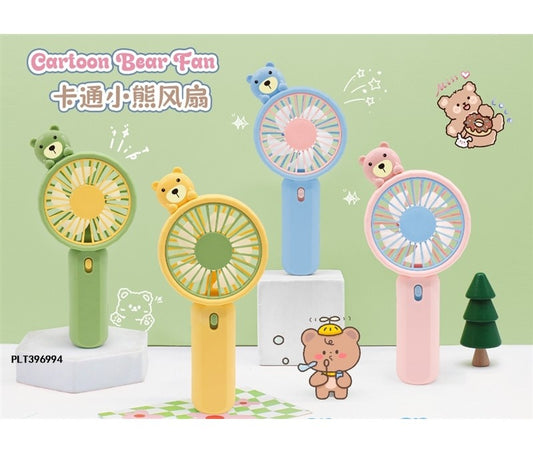 SY959B Cartoon Bear Charging Fan (Low Speed Gear)