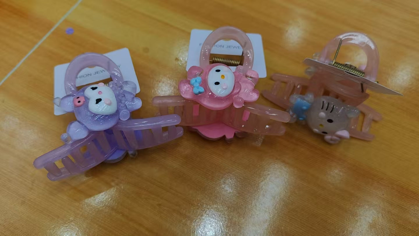 Sanrio shark hairpin