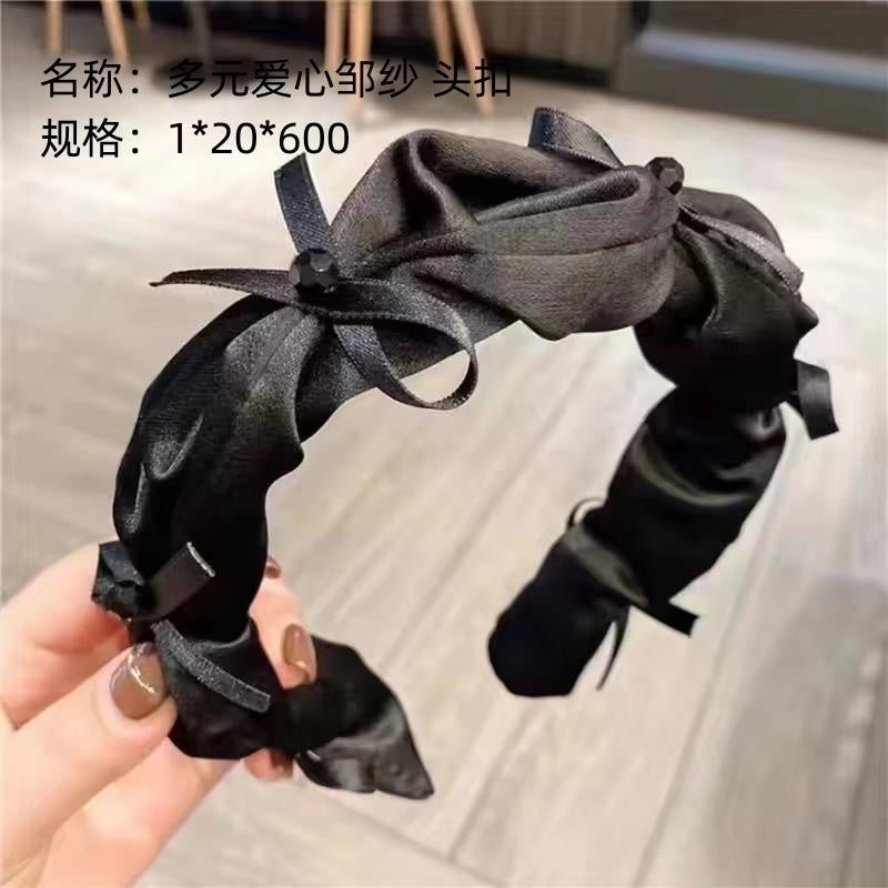 Multifunctional small bow - tie diamond - shaped head buckle