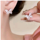 Earrings A1659 Pink Earrings