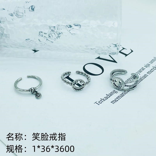 Smiley face ring