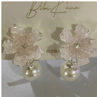 Earring A1743 Pink Earring