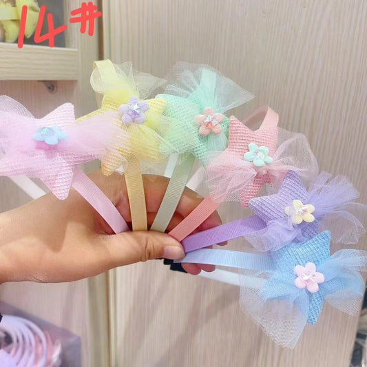 Five - pointed star flower yarn end buckle