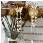 Earrings A1699 gold earrings