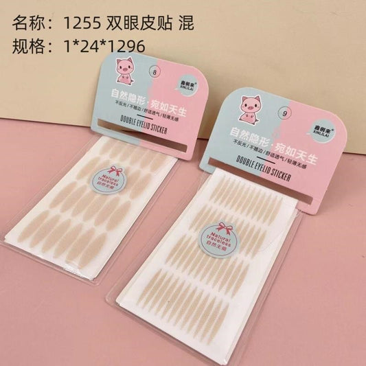 1255 double eyelid stickers, mixed