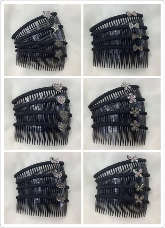 W174 Rao Cloth Drilling Hair Comb