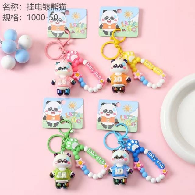 Hang electroplated panda