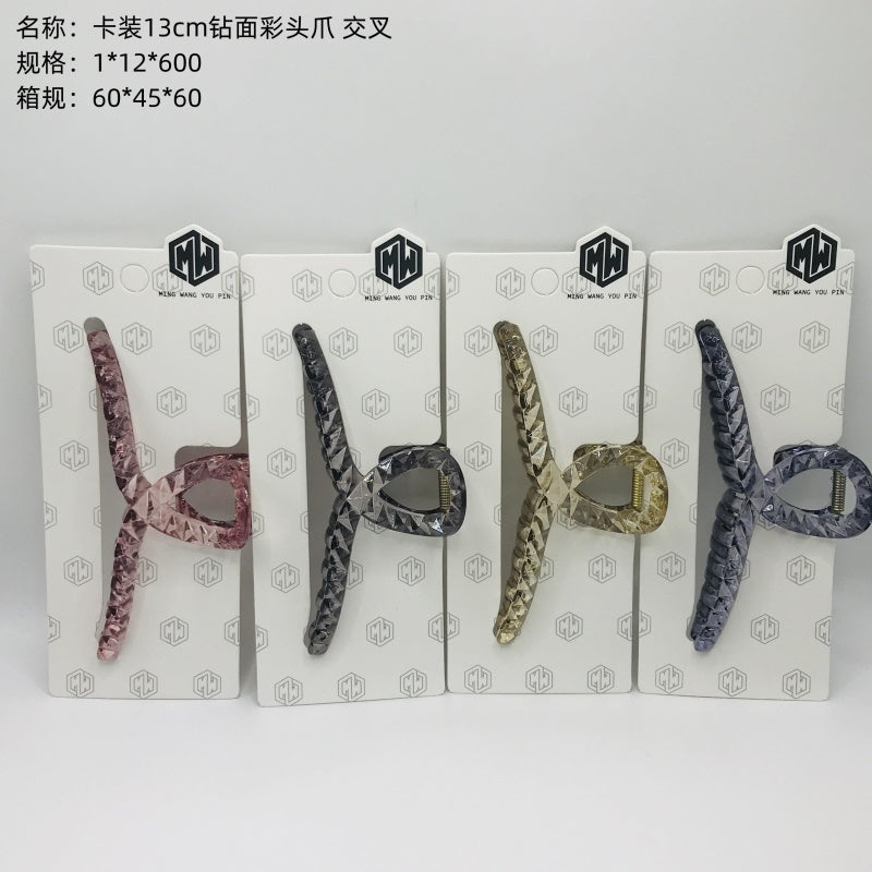 Card 13cm drill face color head claw cross