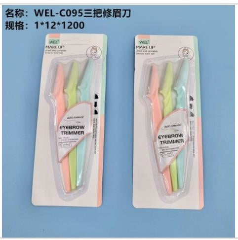 WEL-C095 three eyebrow razors