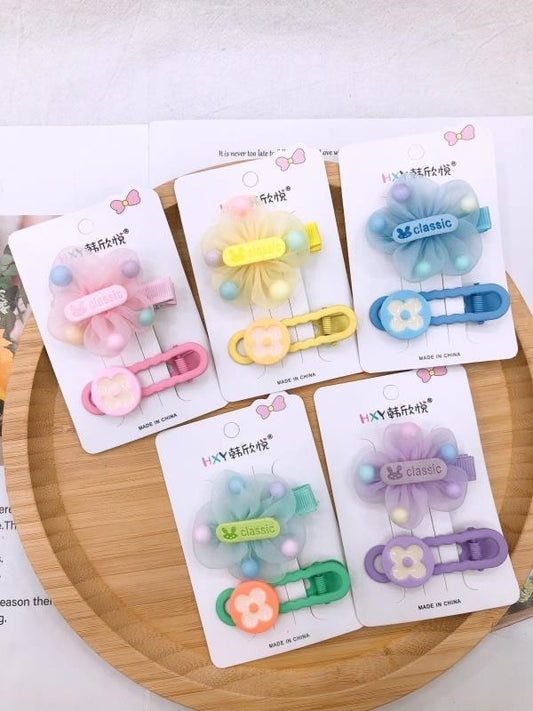 Xiaohua Colorful Bead Set Clip