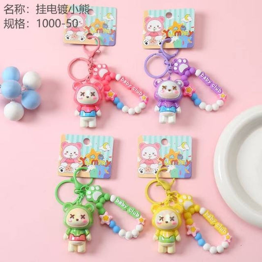 Hang electroplated bear