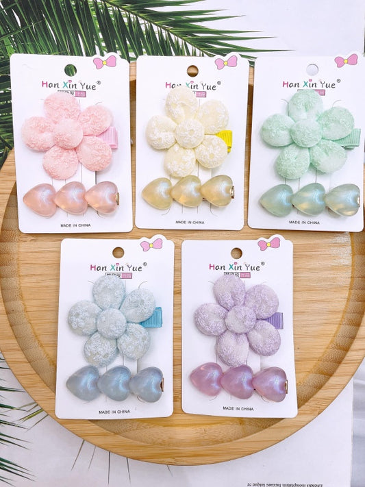 Flower - themed Love - style Suit Clip