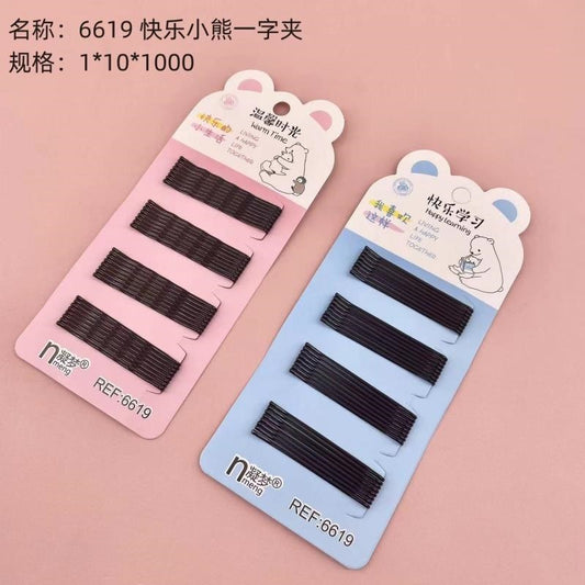 6619 Happy Bear Hairpin
